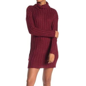 Angie Large Rib Knit Sweater Dress